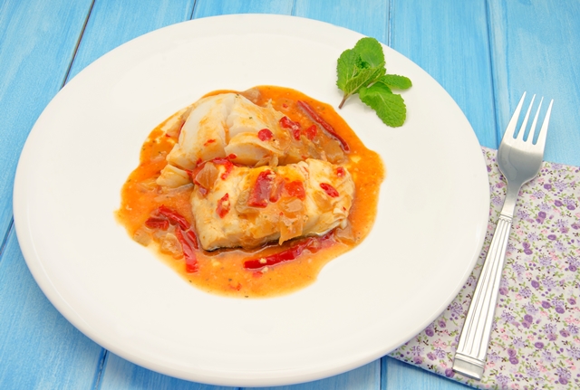 Peixe ensopado