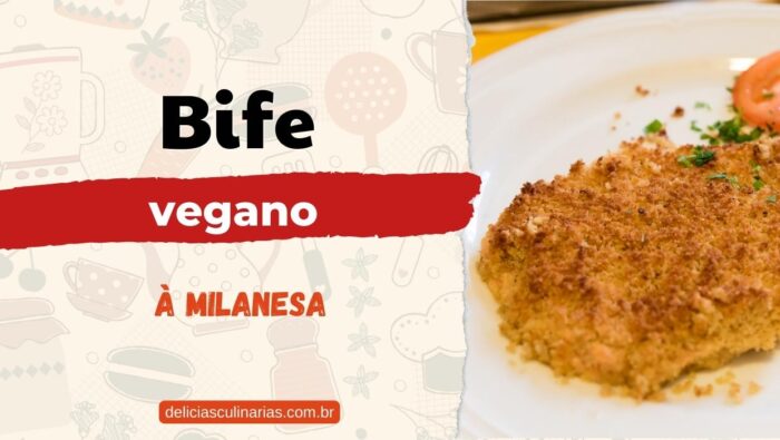 bife vegano à milanesa