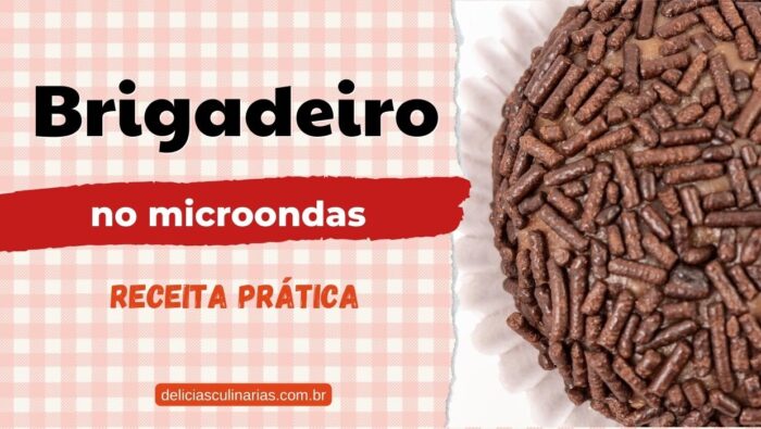 brigadeiro no microondas