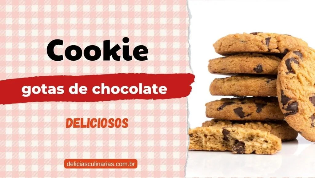 cookie gotas de chocolate