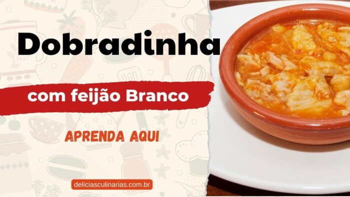 dobradinha com feijão branco