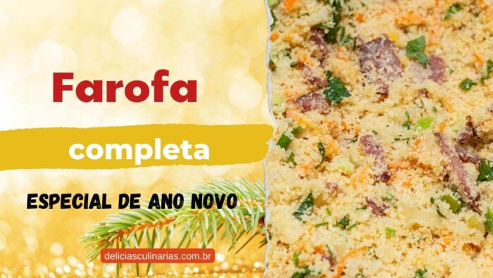 farofa completa para ano novo