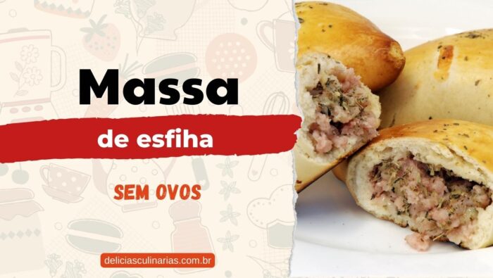 massa de esfiha sem ovos