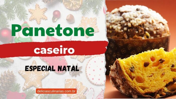panetone de natal caseiro