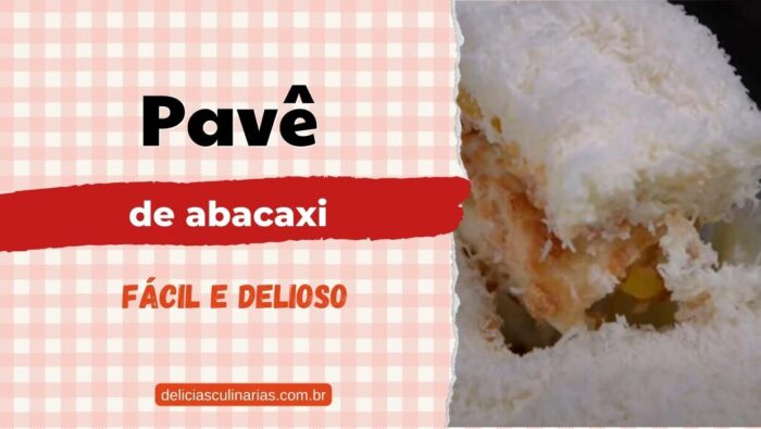 pavê de abacaxi fácil