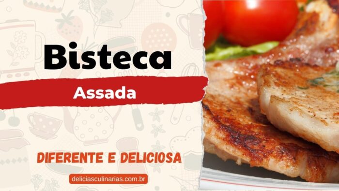 Bisteca de porco assada