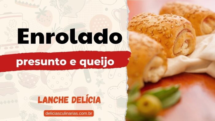 Enroladinho de presunto