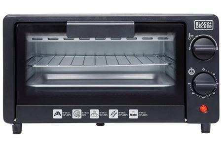 BLACK+DECKER Forno Elétrico, 9 Litros, Temperatura Até 250°C, Potência 800W, FT9N, 110V
