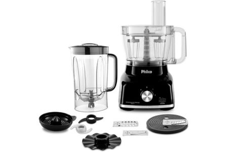 Multiprocessador, Pmp1600p, 1700W, Preto, 127v, Philco