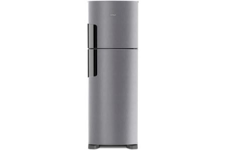 Geladeira Consul Frost Free Duplex 386 litros com Altura Flex cor Inox CRM44AK 220V