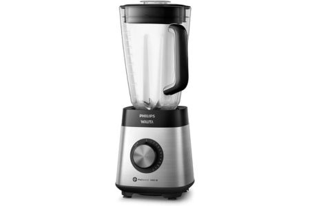 PHILIPS Série 5000, Jarra Inquebrável, RI2244, WalitaProcurando potência e durabilidade ? O PHILIPS Série 5000 pode ser exatamente o que você precisa. Com um motor robusto de 1400W, este aparelho é feito para liquidificar qualquer tipo de alimento. Seu corpo em aço inoxidável e o copo inquebrável Tritan de 3L adicionam um toque de classe e resistência.Aqui estão algumas das características principais que se destacam:Potência: Um motor potente de 1400W assegura um desempenho excelente, permitindo que você prepare suas receitas favoritas sem esforço.Capacidade: Com um copo de 3L, você pode fazer receitas para toda a família. E não precisa se preocupar com odores de comida ou manchas, graças ao material inquebrável Duravita Tritan.Funções: Com 12 ajustes de velocidade e tecnologia ProBlend 6, este liquidificador oferece controle perfeito e resultados precisos. Ainda conta com lâminas removíveis, facilitando a limpeza.